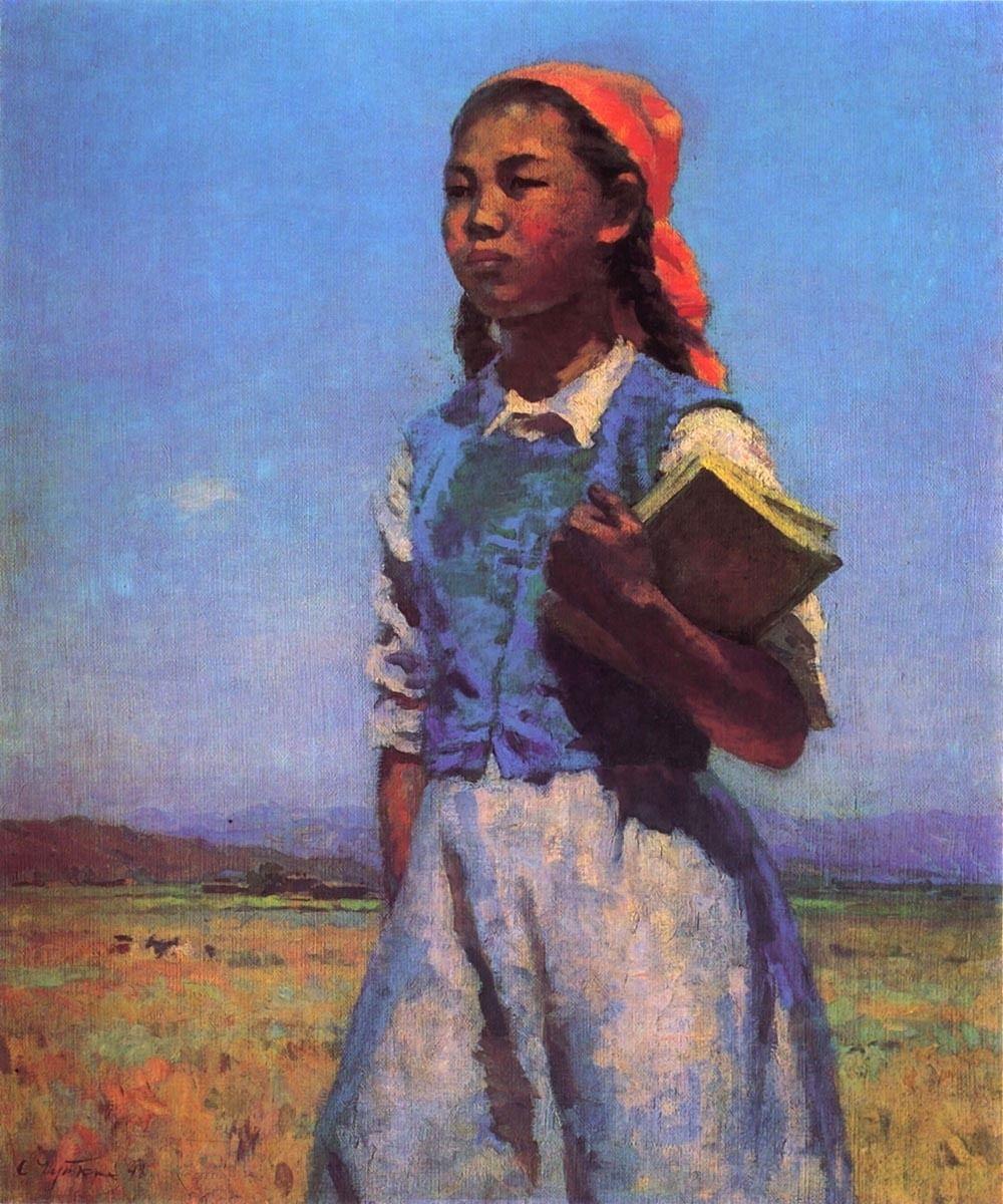 Семен Чуйков. Дочь советской Киргизии. 1948. ГТГ