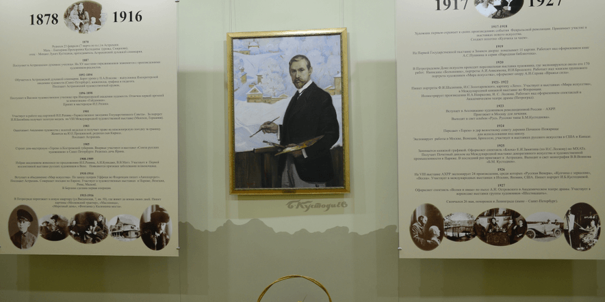 Основное изображение для события Экспозиция Дома-музея Б.М. Кустодиева