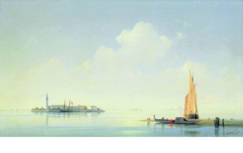 Венецианская лагуна. Вид на остров Сан-Джорджо. 1844. ГТГ