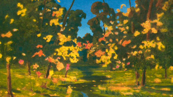 Архип Куинджи. Осень (фрагмент). 1890–1895. Государственный Русский музей, Санкт-Петербург