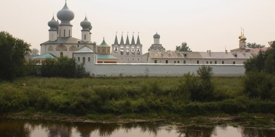 Основное изображение обзора объекта "Тихвинский Успенский мужской монастырь в Ленинградской обл. (Тихвинский Большой монастырь)"