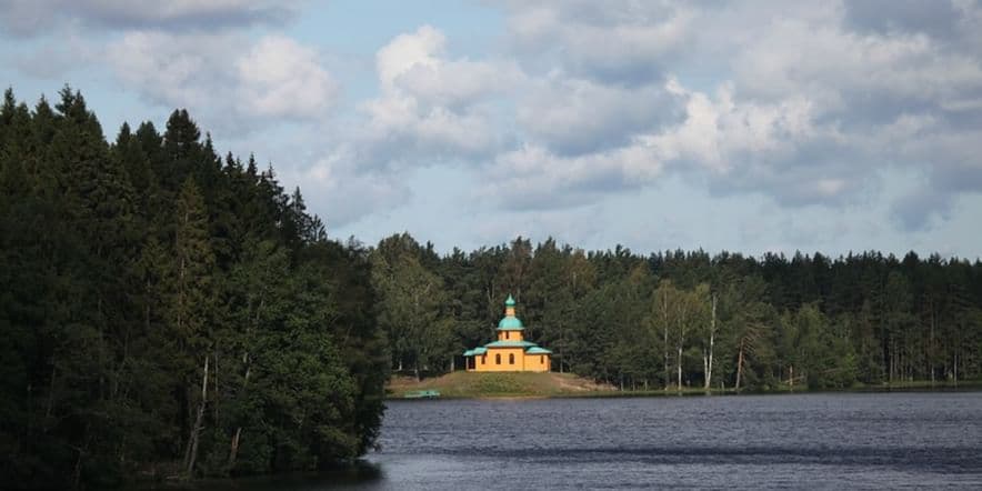 Основное изображение обзора объекта "Пантелеимоновский скит Александро-Свирского монастыря в Лодейнопольском районе Ленинградской области (Феодоровская пустынь Александро-Свирского монастыря)"