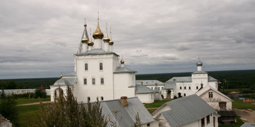 Основное изображение обзора объекта "Никольский Гороховецкий мужской монастырь во Владимирской области"