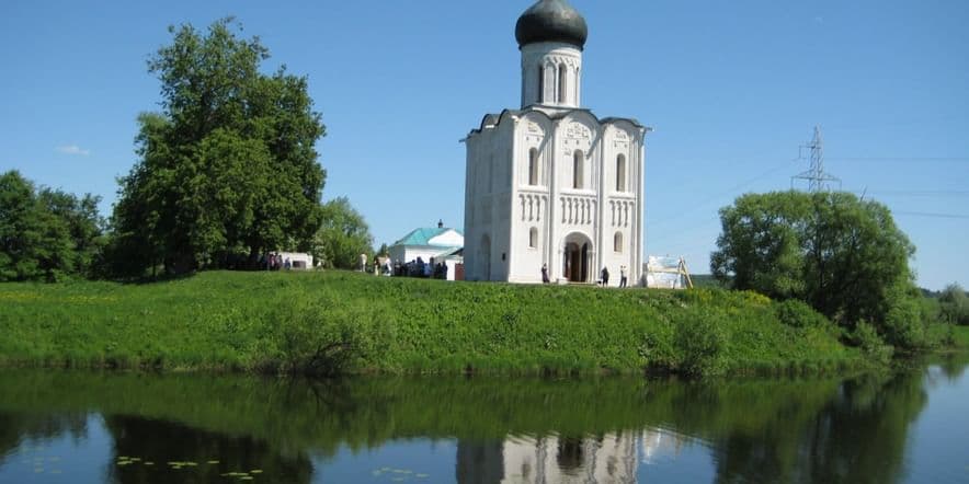 Основное изображение обзора объекта "Храм Покрова на Нерли во Владимирской области"