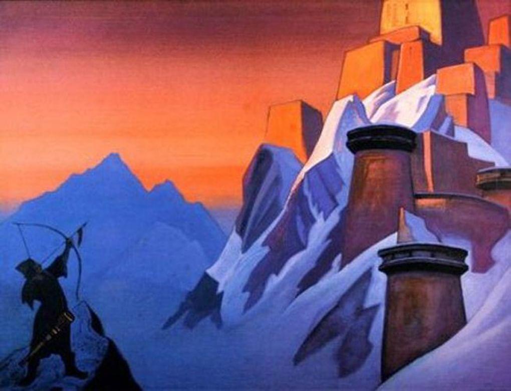 Николай Рерих. Шамбала Дайк (Весть Шамбалы). 1931