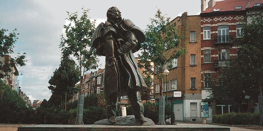 Основное изображение обзора объекта "Памятник Александру Пушкину в Брюсселе"