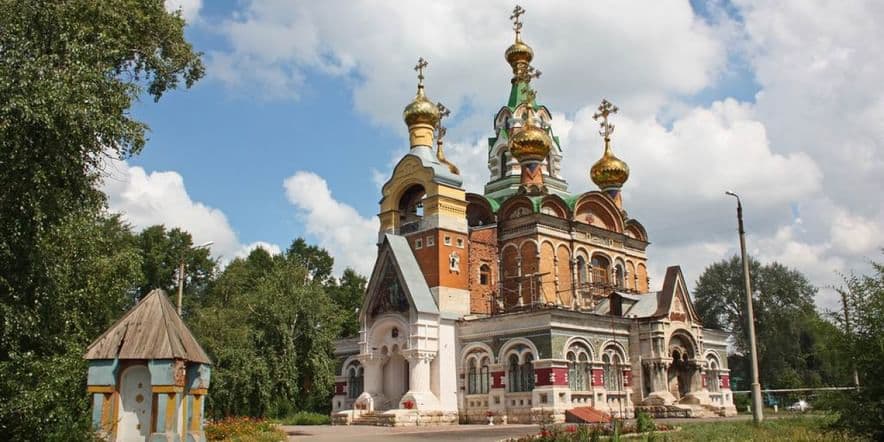 Основное изображение обзора объекта "Храм Сергия Радонежского в городе Чапаевск Самарской обл."