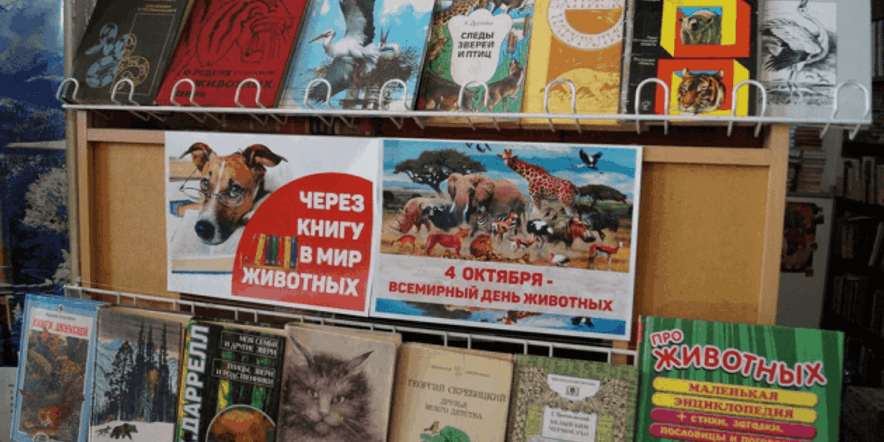 Основное изображение для события Книжная выставка «Собаки и кошки в одной обложке»