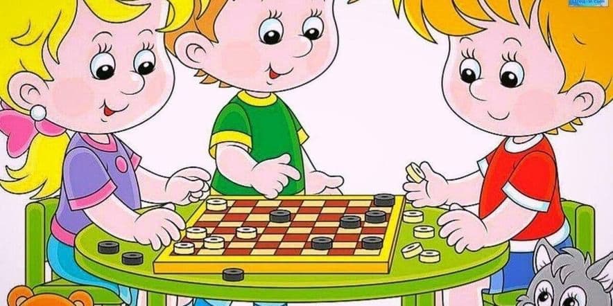 Основное изображение для события Весёлые игра «Сладкие шашки»