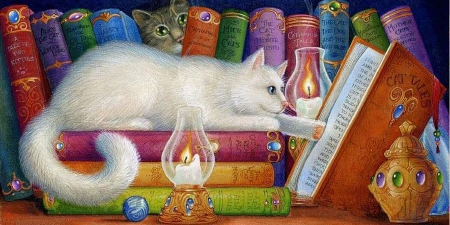 Основное изображение для события Познавательный час «Знаменитые коты в литературе»