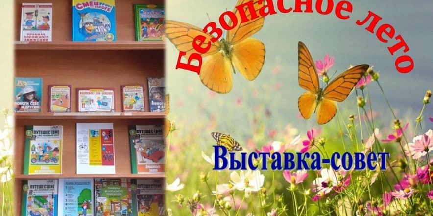 Основное изображение для события Выставка–совет «Безопасное лето»