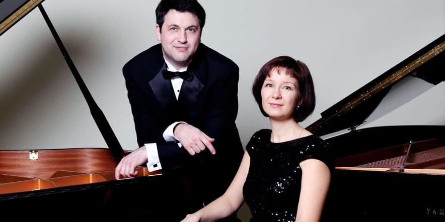 Основное изображение для события Фортепианный дуэт Ирины Силивановой и Максима Пурыжинского