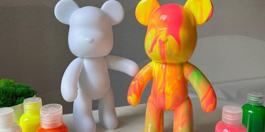 Основное изображение для события Мастер-класс «Мишки Bearbrick»