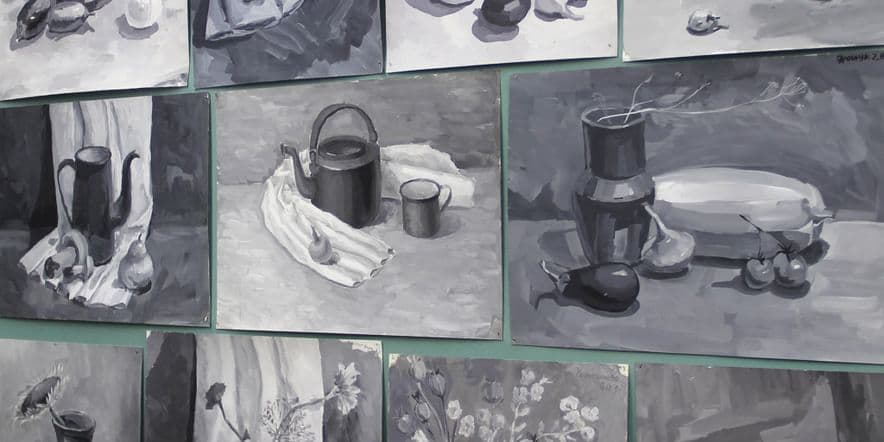 Основное изображение для события Выставка «Натюрморт в технике гризайль»