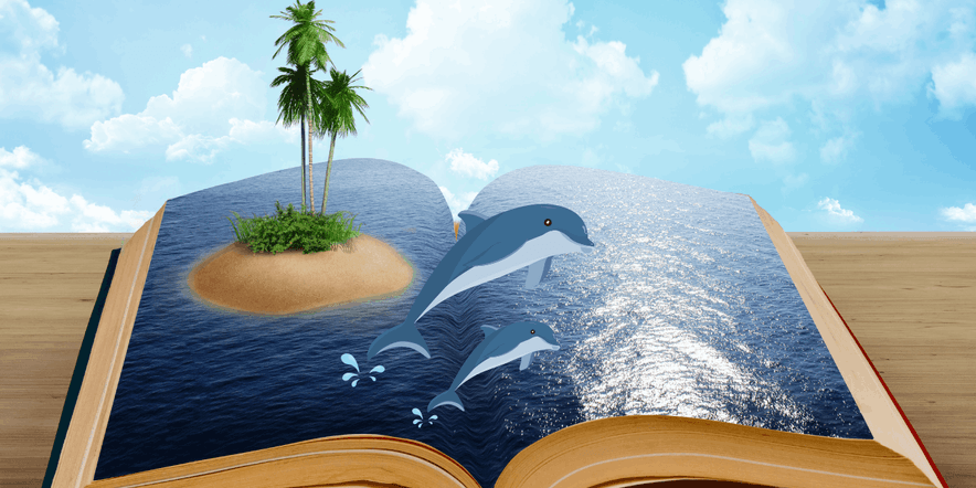 Основное изображение для события Выставка — иллюстрация «В мире китов и дельфинов»