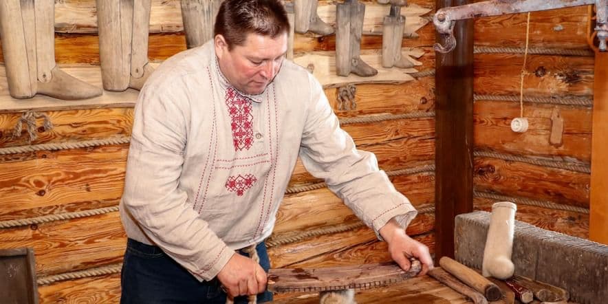 Основное изображение для события Мастер-класс «Урусовские валенки»