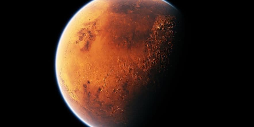 Основное изображение для события Научно-познавательная лекция «Свидание с Марсом»