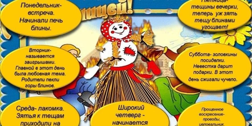 Основное изображение для события Квест–игра«Путешествие по Масленичной неделе»