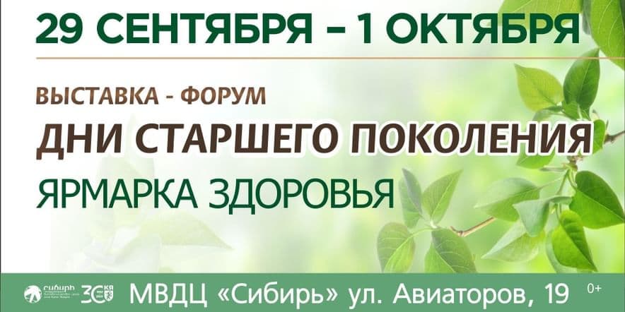 Основное изображение для события Дни старшего поколения. Ярмарка здоровья.