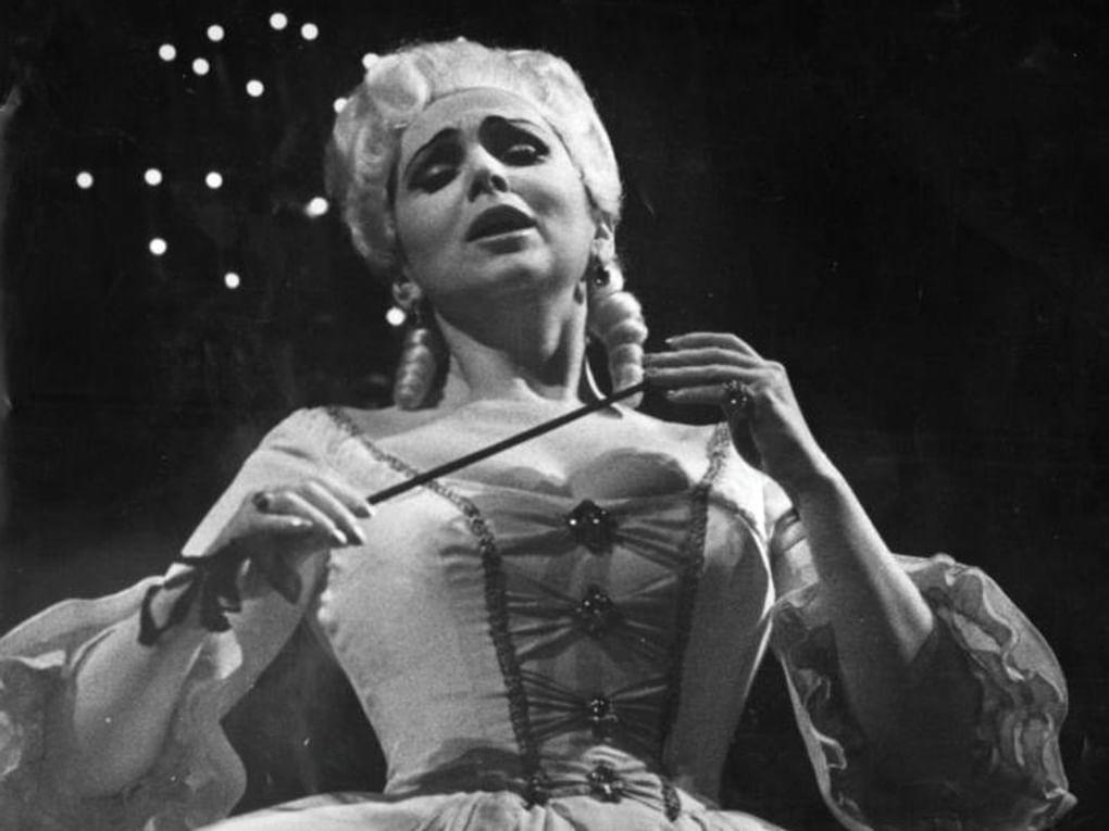 Галина Вишневская в роли Лизы в опере Петра Чайковского «Пиковая дама». Большой театр СССР, Москва, 1960–1970-е годы. Фотография: Государственный мемориально-архитектурный комплекс «Музей-усадьба П.И. Чайковского», Воткинск, Удмуртская Республика