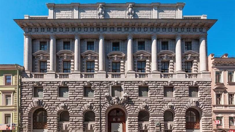Здание бывшего Русского торгово-промышленного банка. Фотография: Алексей Шаповалов (Стерх) / фотобанк «Лори»