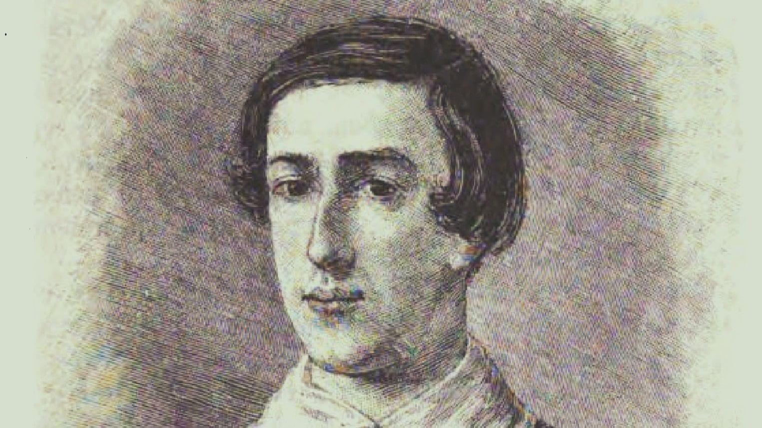 Андрей Деньер. Портрет Александра Бородина (фрагмент). 1848. Иллюстрация из историко-литературного журнала «Исторический вестник», т. 28. Санкт-Петербург: Типография А.С. Суворина, 1887