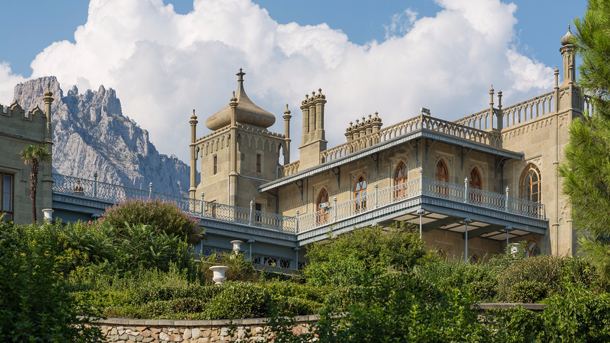 Воронцовский дворец в Алупке, Крым