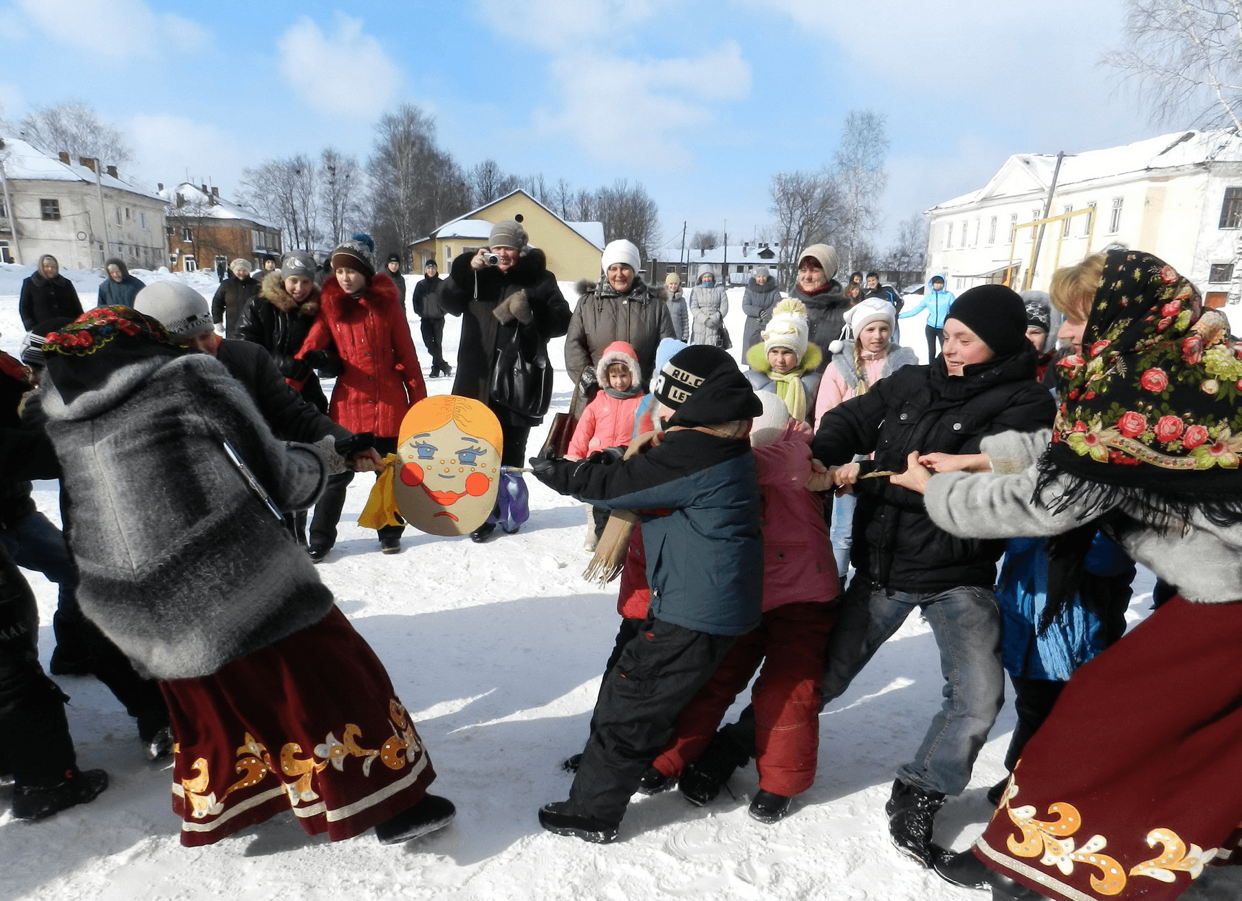 масленица в лога парке