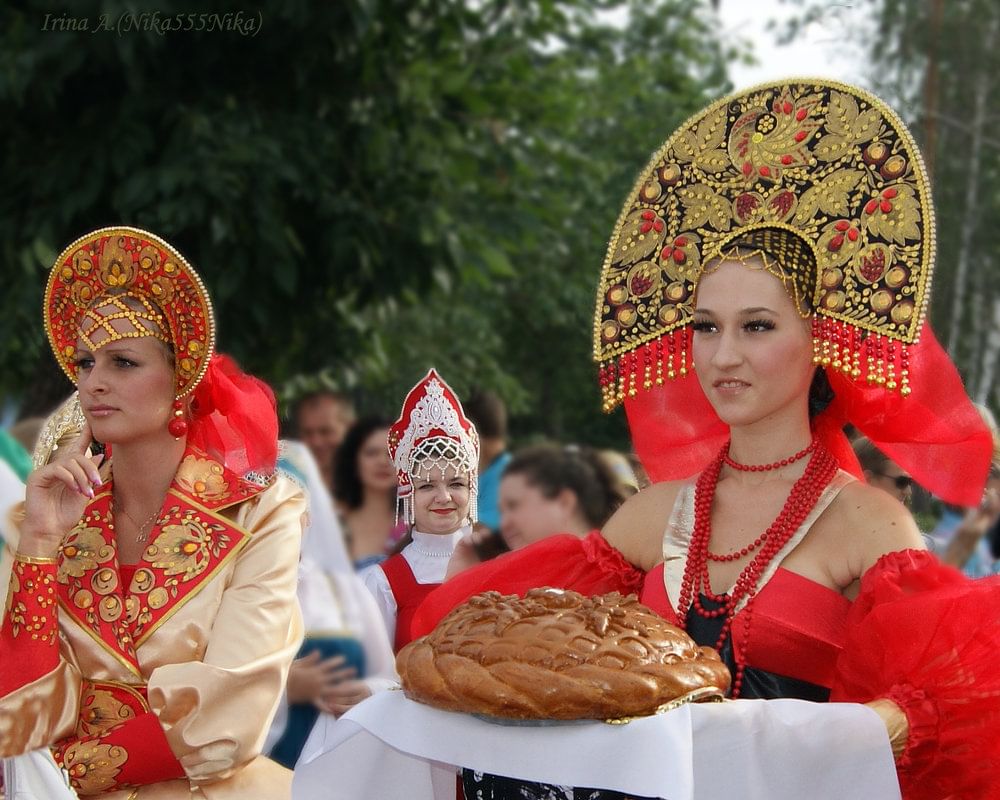 Русское гостеприимство с пирогами