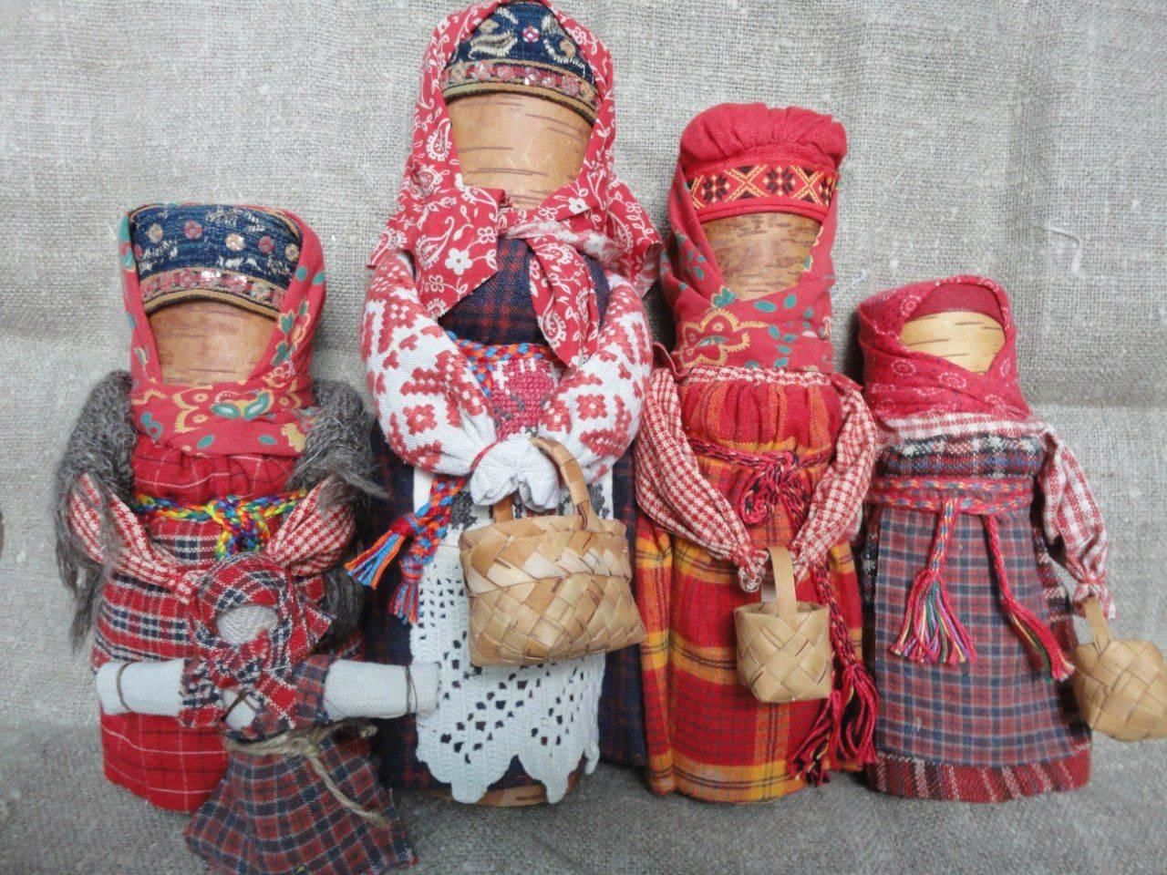 Народная кукла Новгородская Столбушка